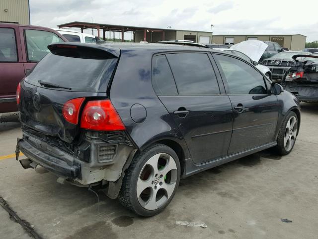 WVWHV71K47W074977 - 2007 VOLKSWAGEN NEW GTI BLACK photo 4