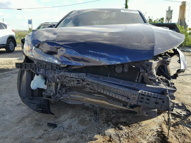 1HGCR2F32DA273927 - 2013 HONDA ACCORD BLUE photo 9