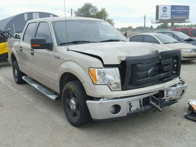 1FTFW1CV1AFD91325 - 2010 FORD F150 SUPER TAN photo 1