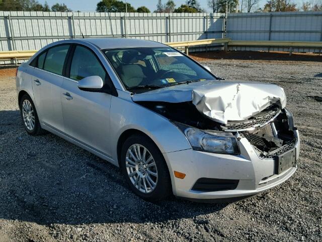 1G1PJ5SC6C7391899 - 2012 CHEVROLET CRUZE ECO SILVER photo 1