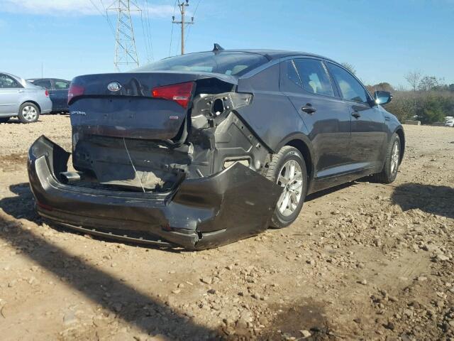 KNAGM4A73B5093086 - 2011 KIA OPTIMA LX BLACK photo 4