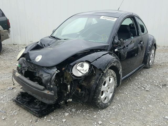 3VWCB21C32M459869 - 2002 VOLKSWAGEN NEW BEETLE Qara foto 2