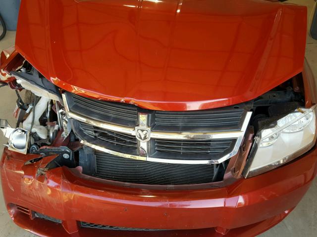 1B3LC56J58N286669 - 2008 DODGE AVENGER SX RED photo 7