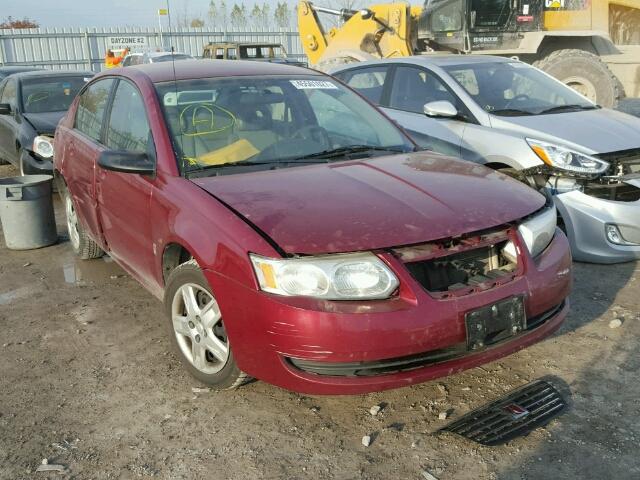 1G8AJ55F26Z141761 - 2006 SATURN ION LEVEL RED photo 1