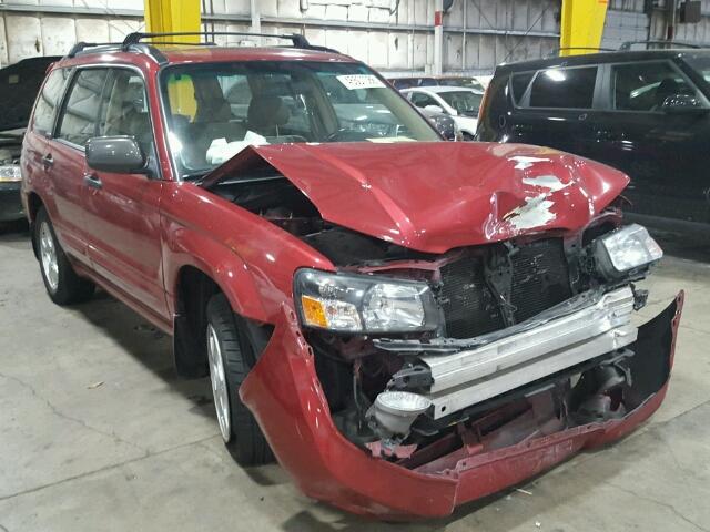 JF1SG65694H754645 - 2004 SUBARU FORESTER 2 Bordeaux photo 1