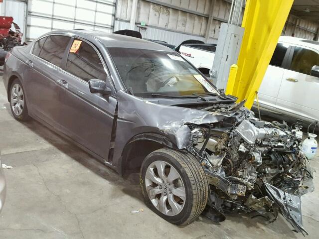 1HGCP258X9A073050 - 2009 HONDA ACCORD EXL BLACK photo 1