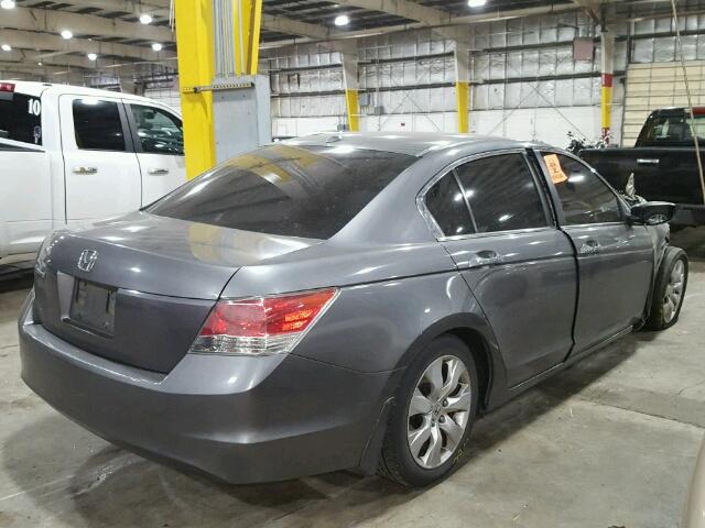 1HGCP258X9A073050 - 2009 HONDA ACCORD EXL BLACK photo 4