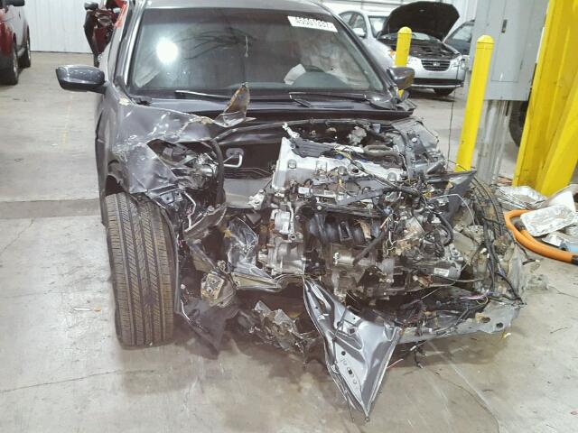 1HGCP258X9A073050 - 2009 HONDA ACCORD EXL BLACK photo 9