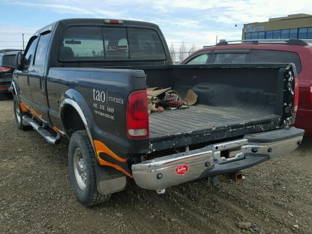 1FTSW31P33ED40920 - 2003 FORD F350 SRW S BLACK photo 3