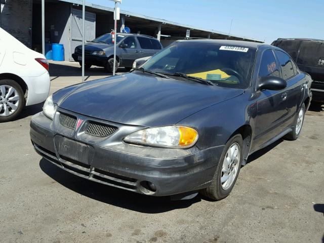 1G2NE52F23C283823 - 2003 PONTIAC GRAND AM S გრაფიტი ფოტო 2