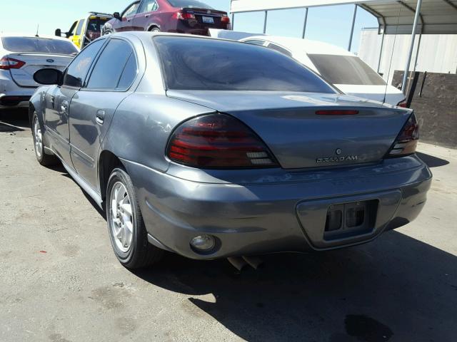1G2NE52F23C283823 - 2003 PONTIAC GRAND AM S გრაფიტი ფოტო 3
