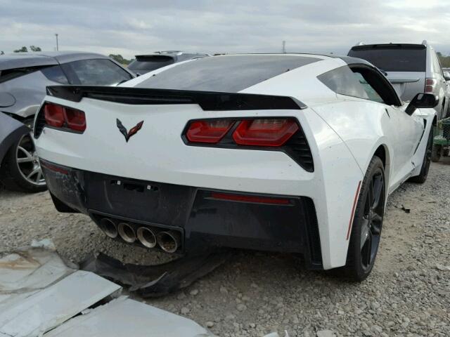 1G1YH2D73G5110593 - 2016 CHEVROLET CORVETTE S WHITE photo 4