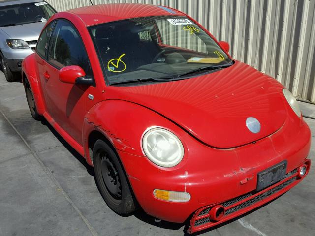 3VWCK21C12M446232 - 2002 VOLKSWAGEN NEW BEETLE 红色 照片 1
