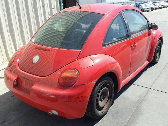 3VWCK21C12M446232 - 2002 VOLKSWAGEN NEW BEETLE RED photo 4