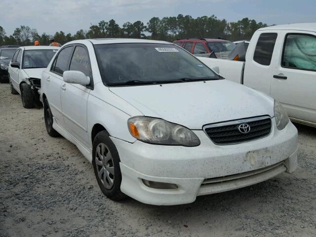 1NXBR30E95Z411551 - 2005 TOYOTA COROLLA CE WHITE photo 1