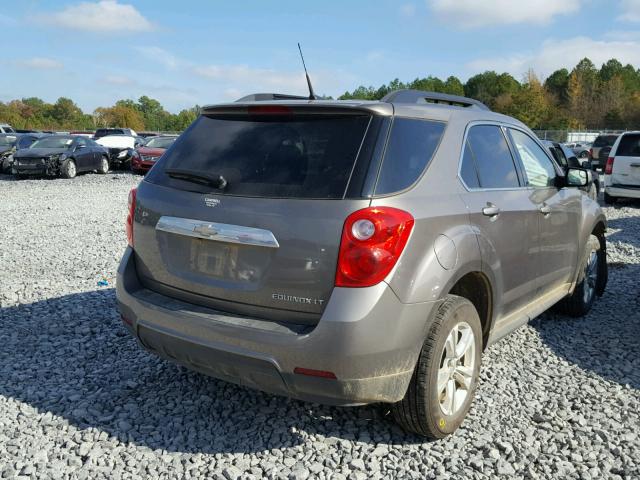 2GNALPEK8C6324055 - 2012 CHEVROLET EQUINOX LT BROWN photo 4