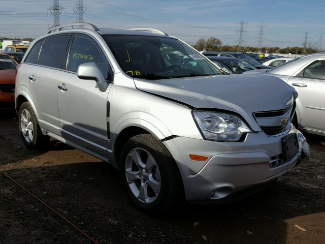 3GNAL4EK9ES675673 - 2014 CHEVROLET CAPTIVA LT SILVER photo 1