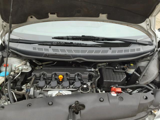 2HGFA16998H340856 - 2008 HONDA CIVIC EXL SILVER photo 6