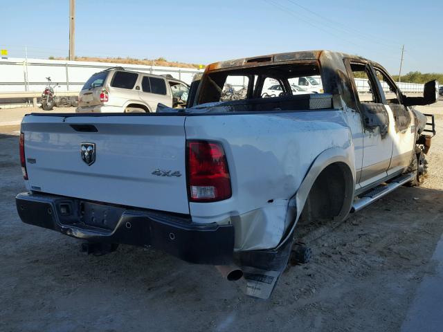 3D73Y4HL9BG529804 - 2011 DODGE RAM 3500 WHITE photo 4