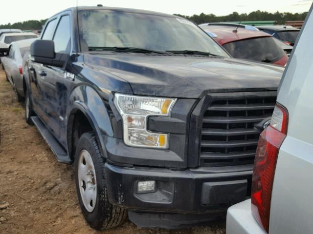 1FTEW1CP2GKF44677 - 2016 FORD F150 SUPER BLACK photo 1