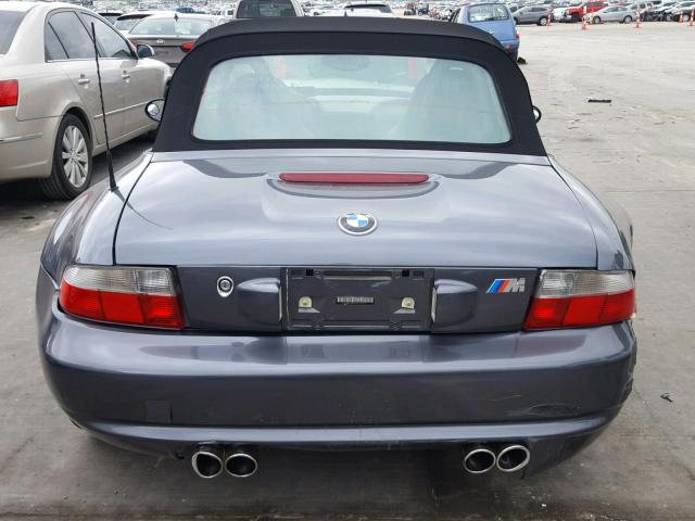 WBSCK9342YLC91424 - 2000 BMW M ROADSTER CHARCOAL photo 6