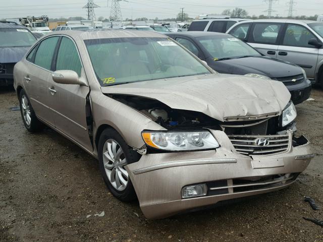 KMHFC46F67A183067 - 2007 HYUNDAI AZERA SE TAN photo 1