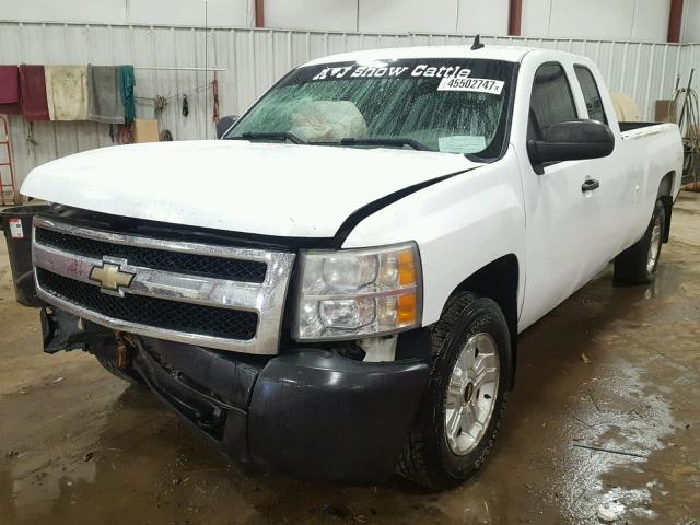 1GCEK19J58E122448 - 2008 CHEVROLET SILVERADO WHITE photo 2