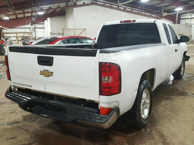 1GCEK19J58E122448 - 2008 CHEVROLET SILVERADO WHITE photo 4