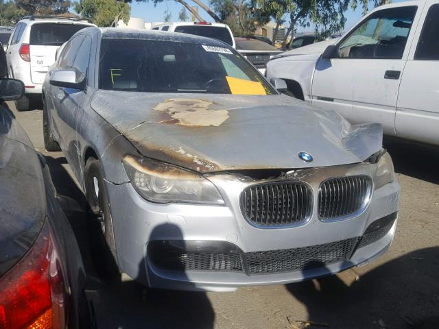 WBAKB8C53BCY64516 - 2011 BMW 750LI SILVER photo 1