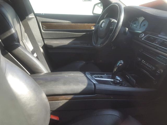 WBAKB8C53BCY64516 - 2011 BMW 750LI SILVER photo 5