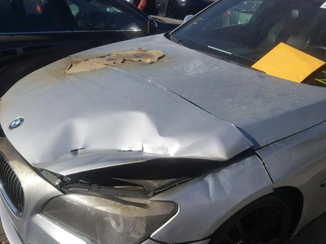 WBAKB8C53BCY64516 - 2011 BMW 750LI SILVER photo 9