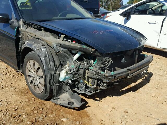 1HGCP2F30AA182124 - 2010 HONDA ACCORD LX BLACK photo 9