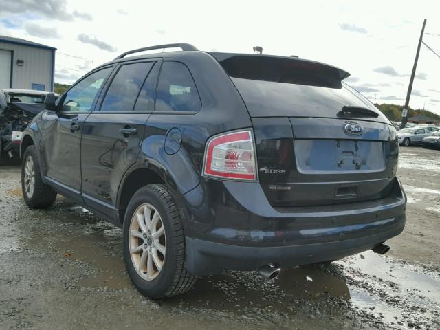 2FMDK4JC9ABA52024 - 2010 FORD EDGE BLACK photo 3