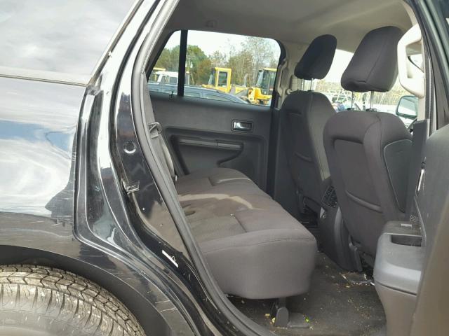 2FMDK4JC9ABA52024 - 2010 FORD EDGE Siyah fotoğraf 6