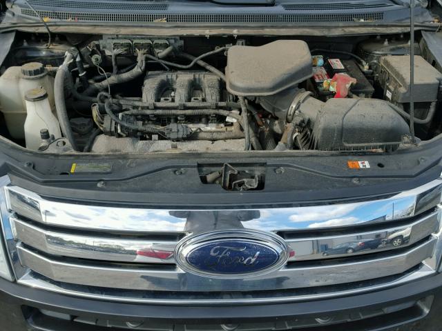 2FMDK4JC9ABA52024 - 2010 FORD EDGE BLACK photo 7