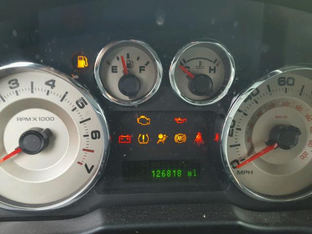2FMDK4JC9ABA52024 - 2010 FORD EDGE Siyah fotoğraf 8