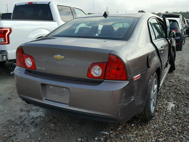 1G1ZB5E05CF276708 - 2012 CHEVROLET MALIBU LS ნაცრისფერი ფოტო 4