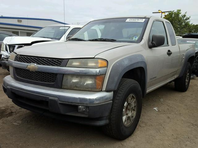 1GCDS196748131846 - 2004 CHEVROLET COLORADO TAN photo 2