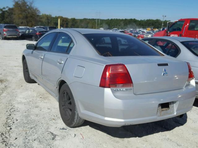 4A3AB36F15E058380 - 2005 MITSUBISHI GALANT ES SILVER photo 3