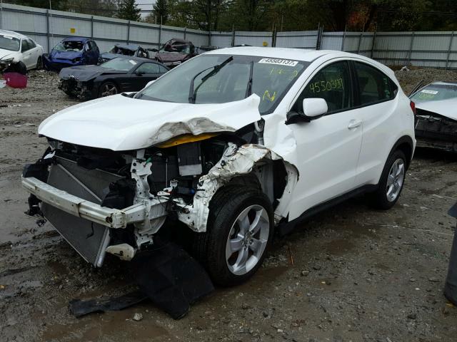 3CZRU6H32GM713478 - 2016 HONDA HR-V LX WHITE photo 2