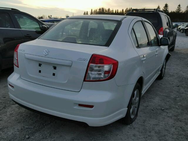 JS2YC415096200145 - 2009 SUZUKI SX4 BASE WHITE photo 4