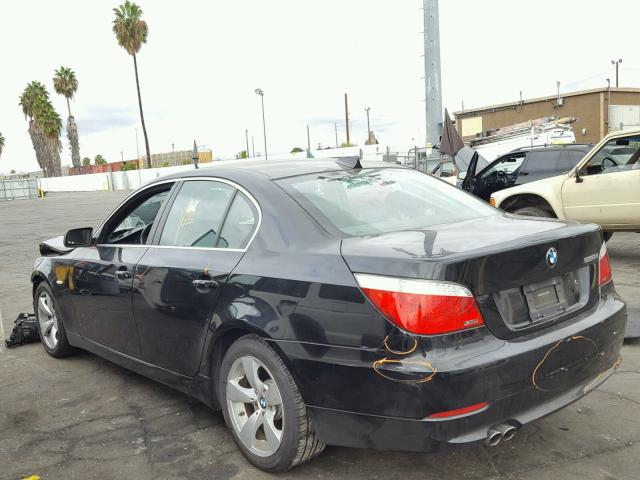 WBANU53598C112835 - 2008 BMW 528 I BLACK photo 3