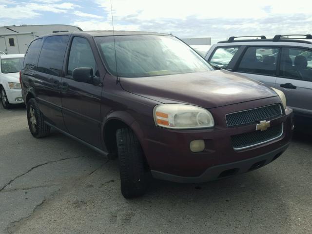 1GNDV23147D142980 - 2007 CHEVROLET UPLANDER L BURGUNDY photo 1