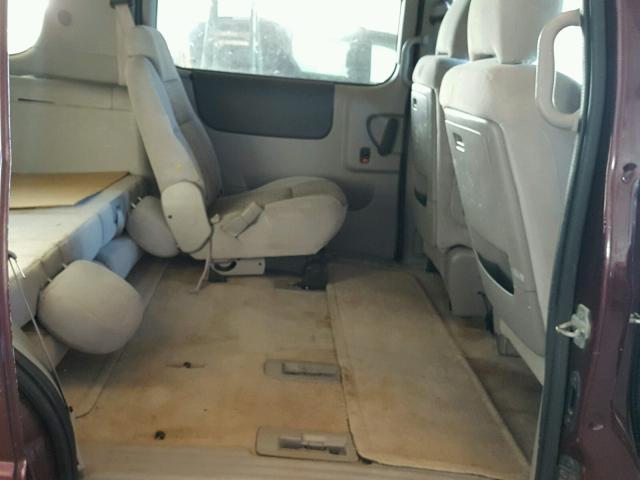 1GNDV23147D142980 - 2007 CHEVROLET UPLANDER L 勃艮第红 照片 6