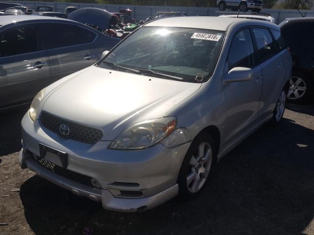 2T1KR32E23C071865 - 2003 TOYOTA MATRIX 银色 照片 2