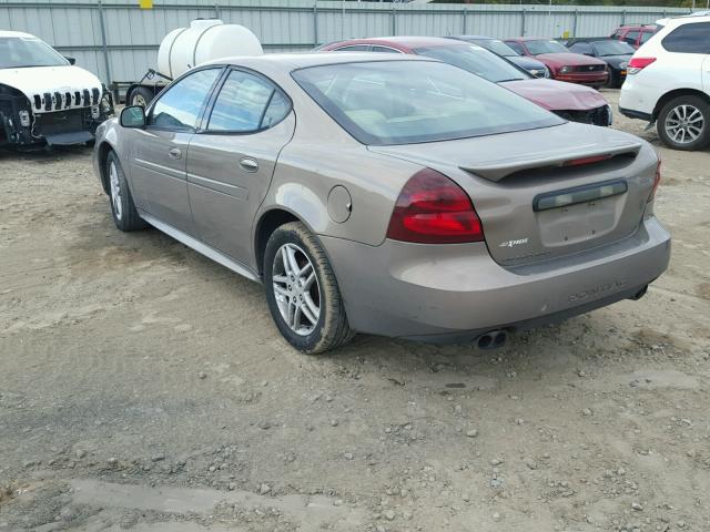 2G2WR554871128207 - 2007 PONTIAC GRAND PRIX Qəhvəyi foto 3