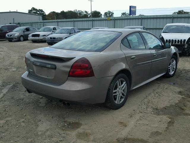 2G2WR554871128207 - 2007 PONTIAC GRAND PRIX Qəhvəyi foto 4