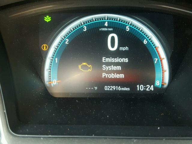 19XFC1F74GE033743 - 2016 HONDA CIVIC EXL 黑色 照片 8