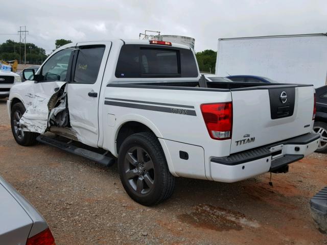 1N6BA0EK5CN331094 - 2012 NISSAN TITAN S WHITE photo 3