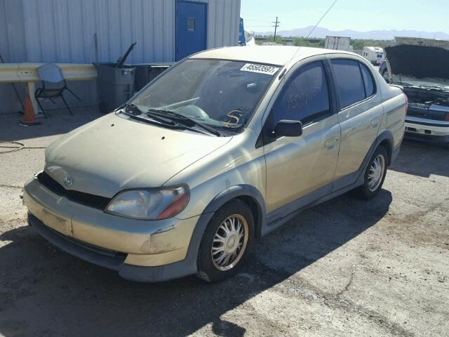 JTDBT123510163855 - 2001 TOYOTA ECHO GOLD photo 2